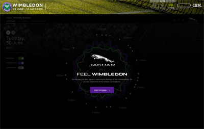 Feel Wimbledon with Jaguar UK