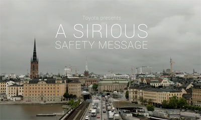 A Sirious safety message