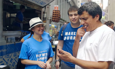 Google Photos PayWithAPhoto Food Truck