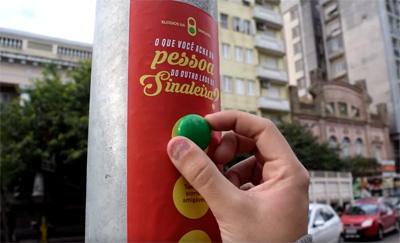 Elogios na Sinaleira