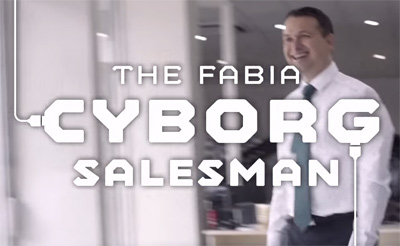 the Fabia Cyborg Salesman