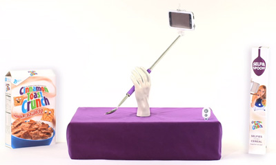 Cinnamon Toast Crunch Selfie Spoon