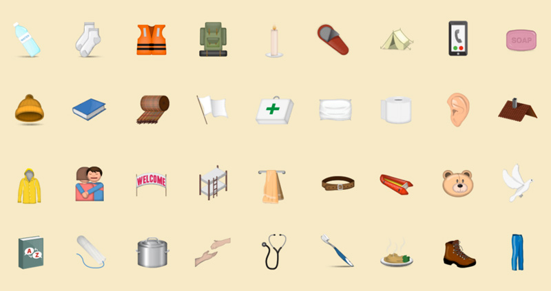 Refugee Emojis