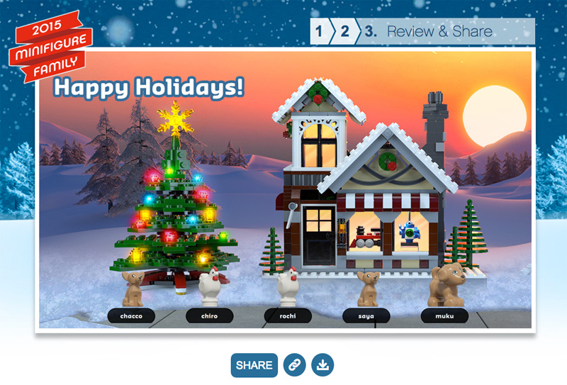 LEGO Minifigure Family