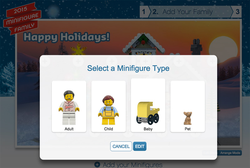 LEGO Minifigure Family