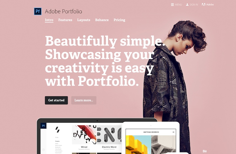 Adobe Portfolio
