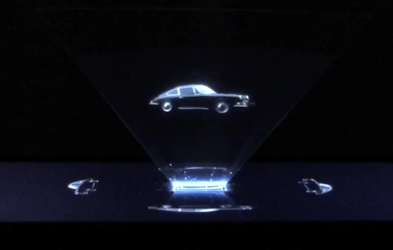 Porsche Hologram