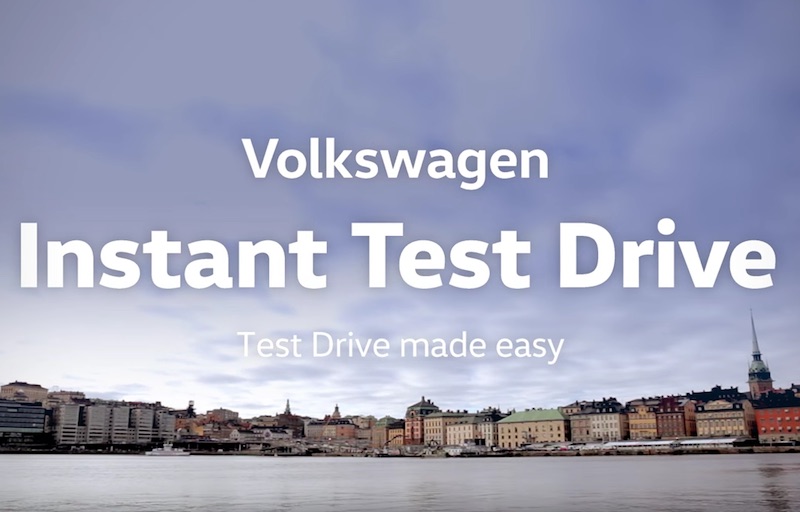 Volkswagen Instant Test Drive - Test Drive made easy
