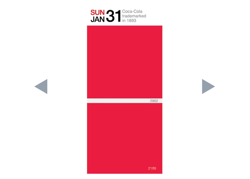 Nerolac Shadecard Calendar