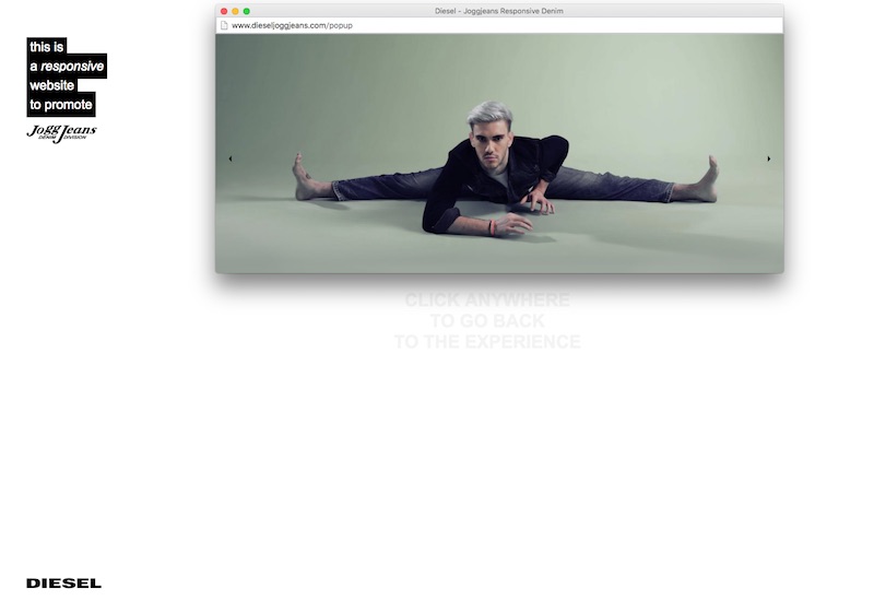 Diesel - Joggjeans Responsive Denim