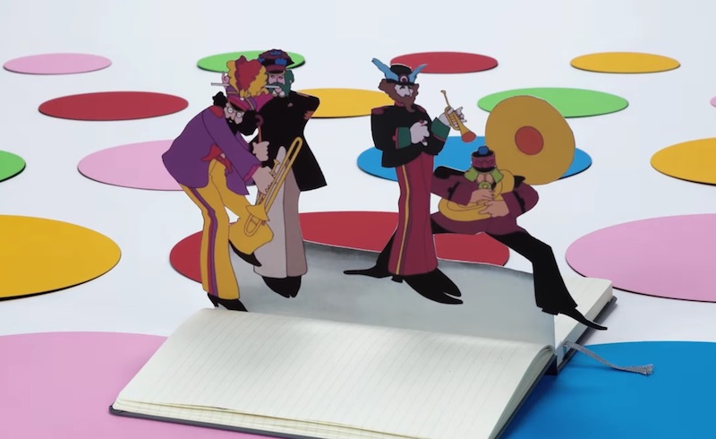 Moleskine and the Beatles. From Pepperland to Paperland.