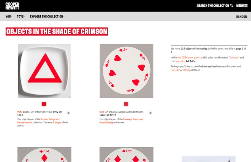 The Collection | Collection of Cooper Hewitt, Smithsonian Design Museum