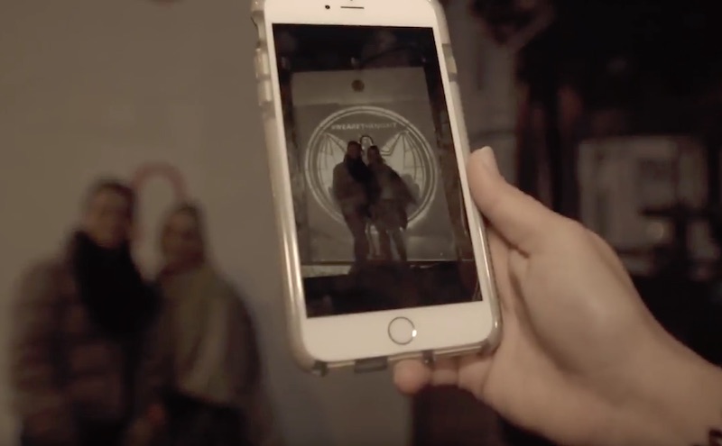 Bacardi Flash Bat Wall