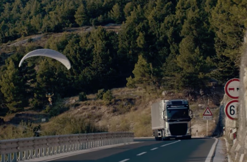 Volvo Trucks - The Flying Passenger (Live Test)