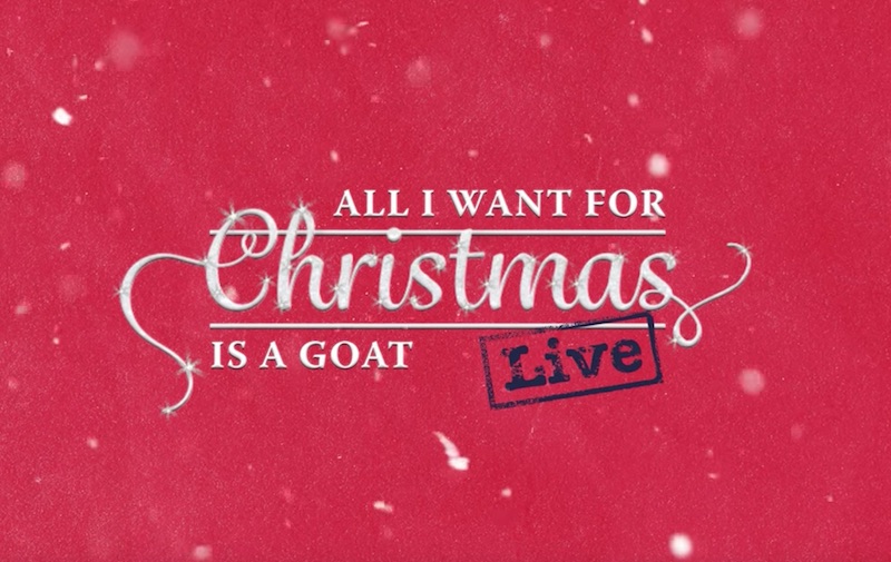 All I Want for Christmas Is a Goat
