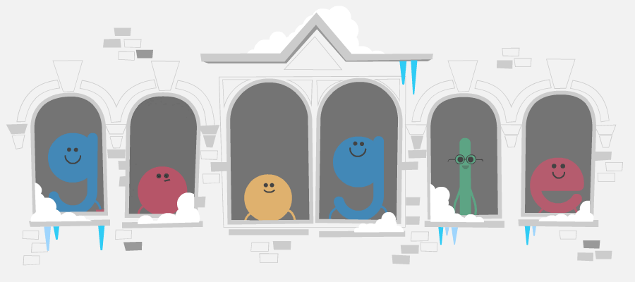 日替わりのホリデーロゴに（Holidays 2016）