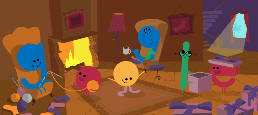 日替わりのホリデーロゴに（Holidays 2016）