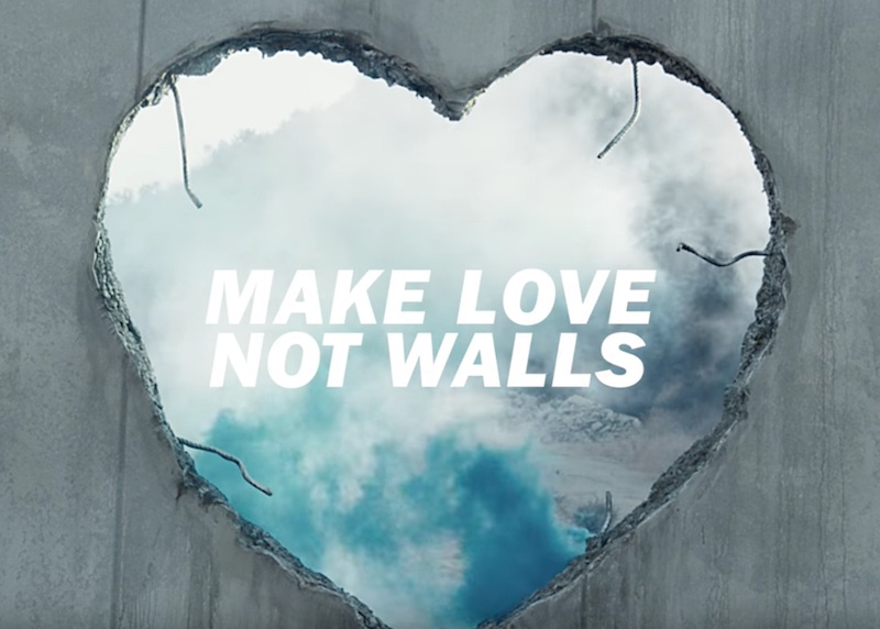 MAKE LOVE NOT WALLS