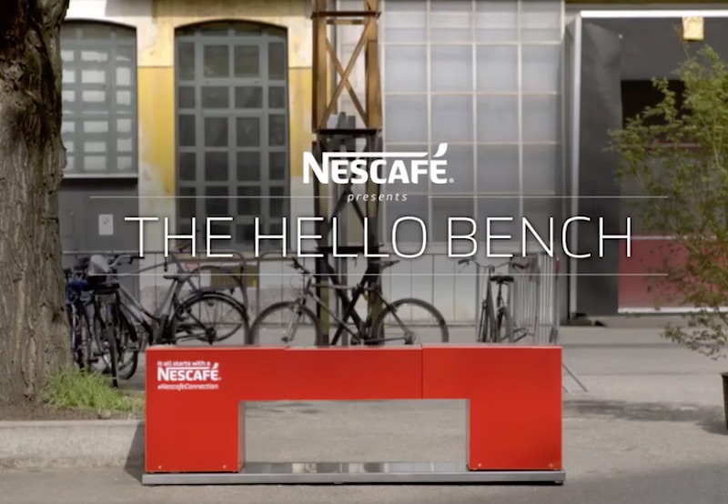 Nescafé - The Hello Bench