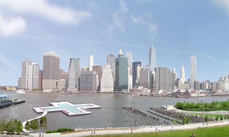 Swim in The River with +POOL