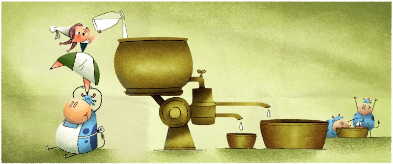 Google カマンベールチーズを発明したとされるマリー・アレル生誕256周年記念ロゴに！