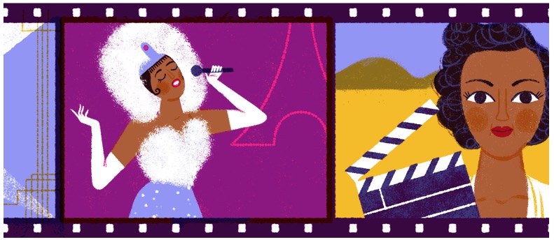 Google ジャズシンガーで女優だったジョセフィン ベーカー生誕111周年記念ロゴに！