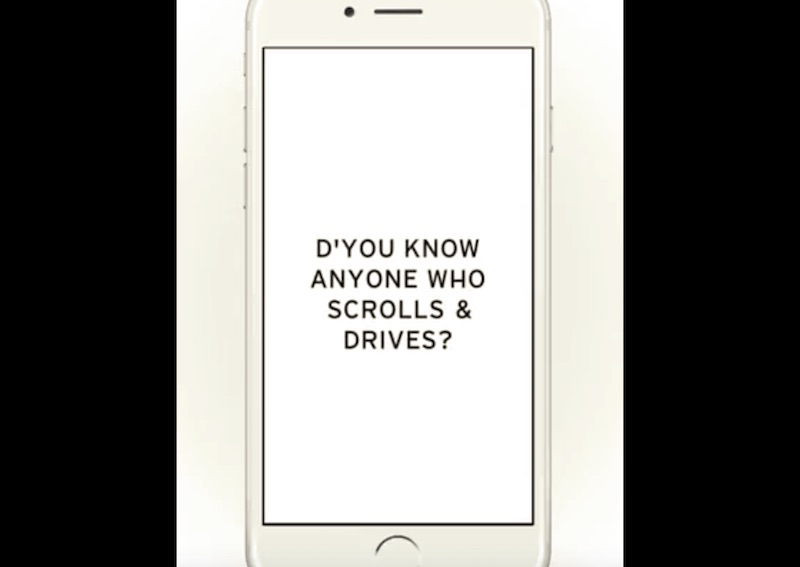 Don't scroll and drive