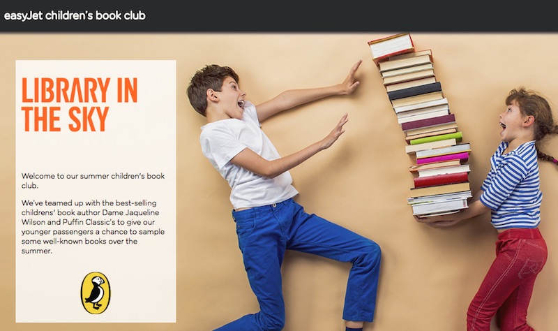 Welcome to our Flybrary in the sky