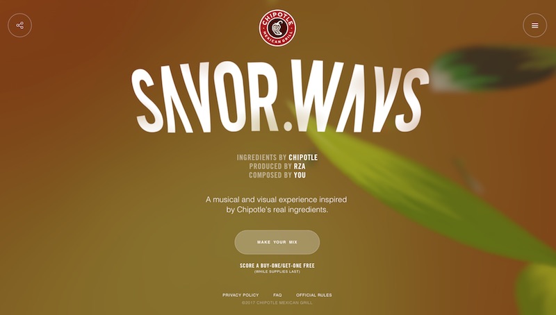 Chipotle - SAVOR.WAVS