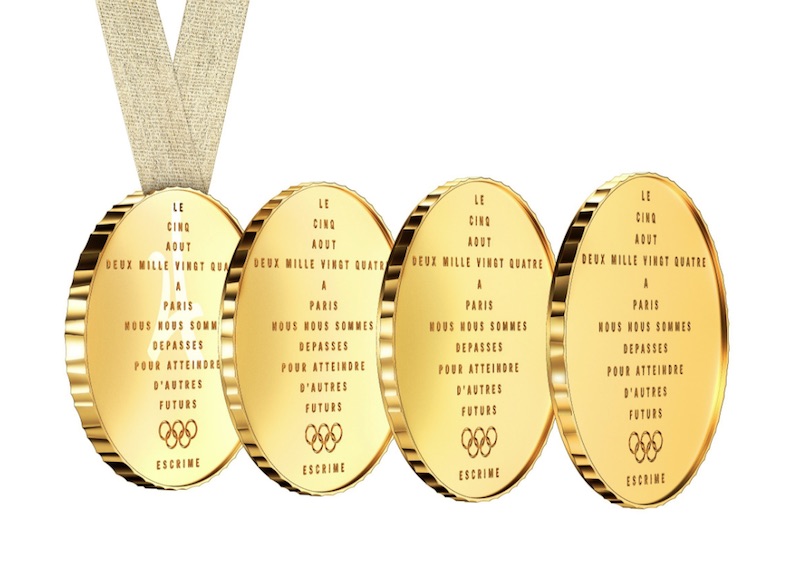 The Paris 2024 Olympic Medal