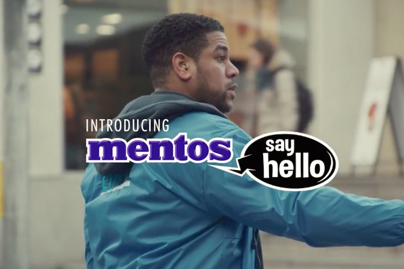 Mentos Say Hello