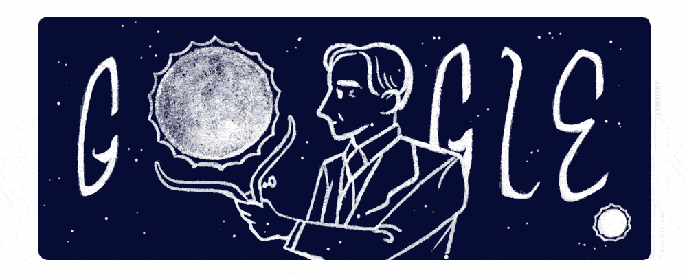 Google 天体物理学者スブラマニアン・チャンドラセカール生誕107周年記念ロゴに！