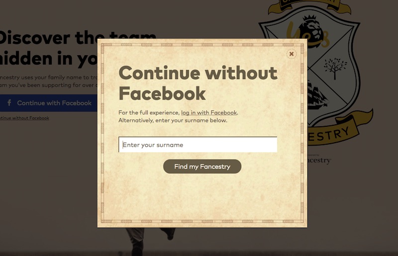 Fancestry – Discover the team hidden in your bloodline