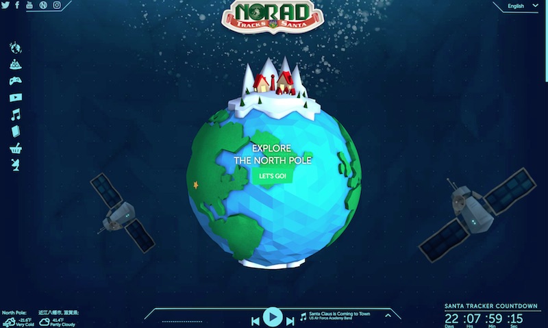Official NORAD Santa Tracker