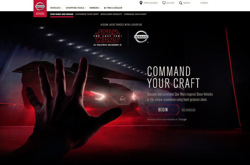 Command Your Craft with Star Wars The Last Jedi | Nissan USA