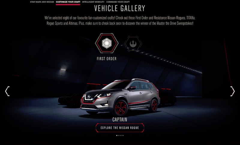 Command Your Craft with Star Wars The Last Jedi | Nissan USA