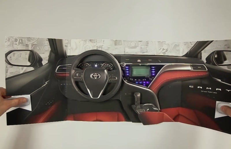 Toyota Camry Pop-Up Magazine