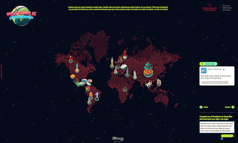 Volá como el presidente