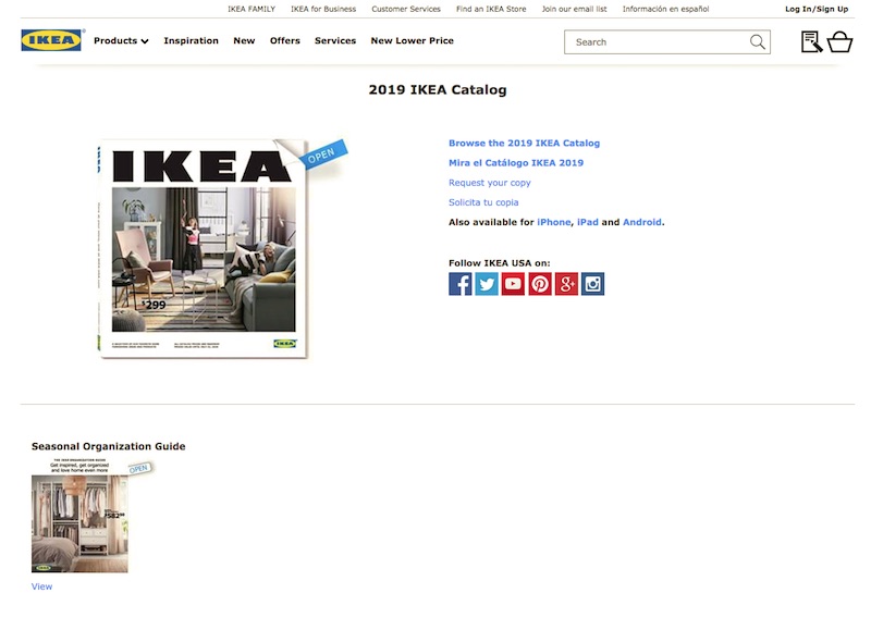2019 IKEA Catalog
