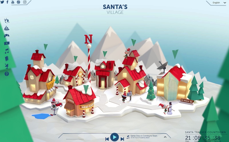 Official NORAD Santa Tracker