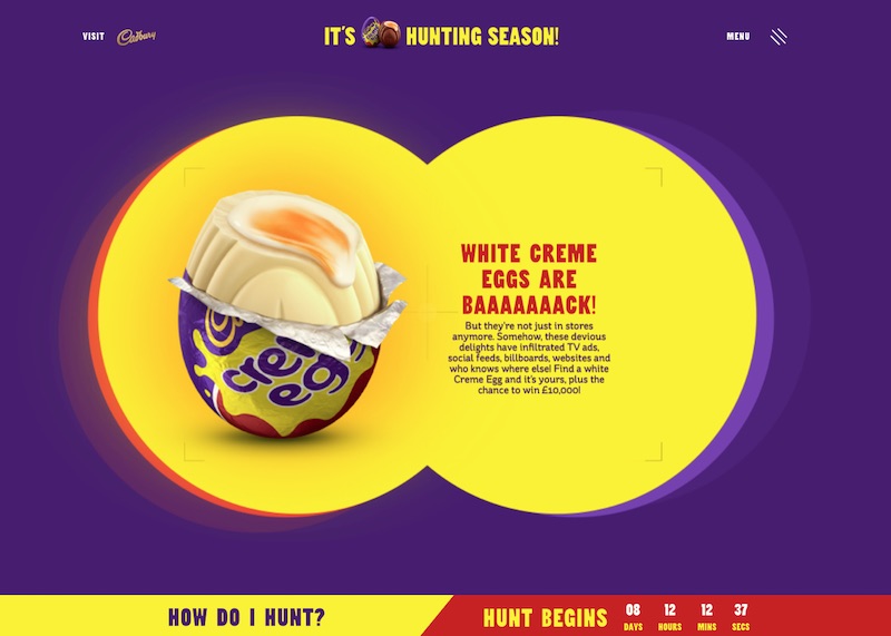 HuntTheWhiteCremeEgg