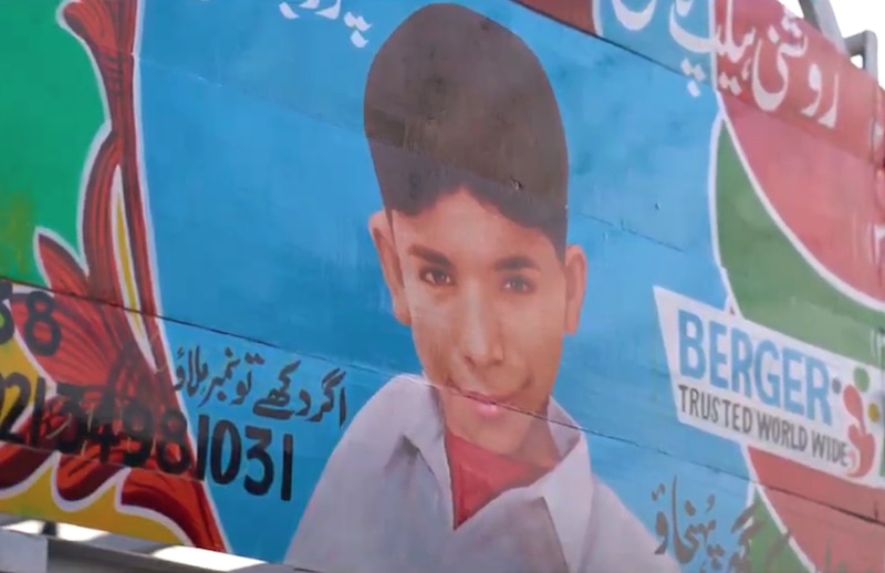 Berger Paints & BBDO's Truck Art Childfinder