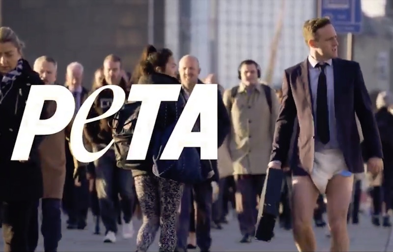 Nappy-Wearing Man-Baby Seen on Streets of London