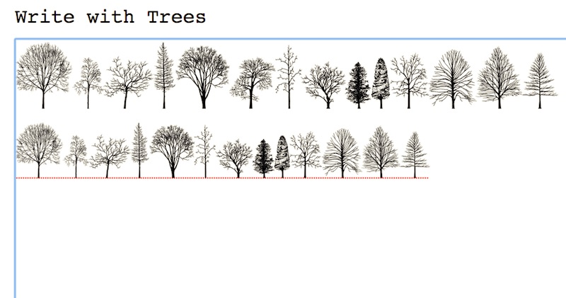 New York City Tree Alphabet