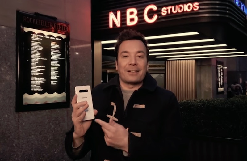 Jimmy Kicks Off a Tonight Show Episode Filmed Entirely on the Samsung Galaxy S10+ Phone