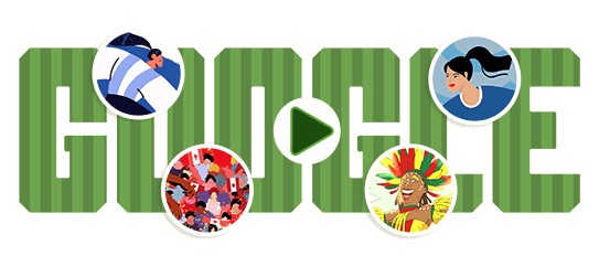 Google 2019年女子ワールドカップ - 4日目ロゴに！