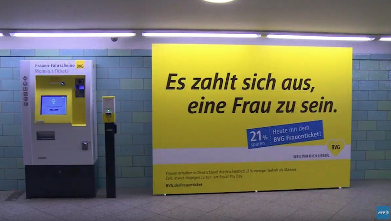 Equal Pay Day: Frauen fahren in Berlin billiger U-Bahn