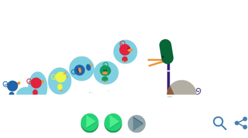 Google 父の日アニメーションロゴに!