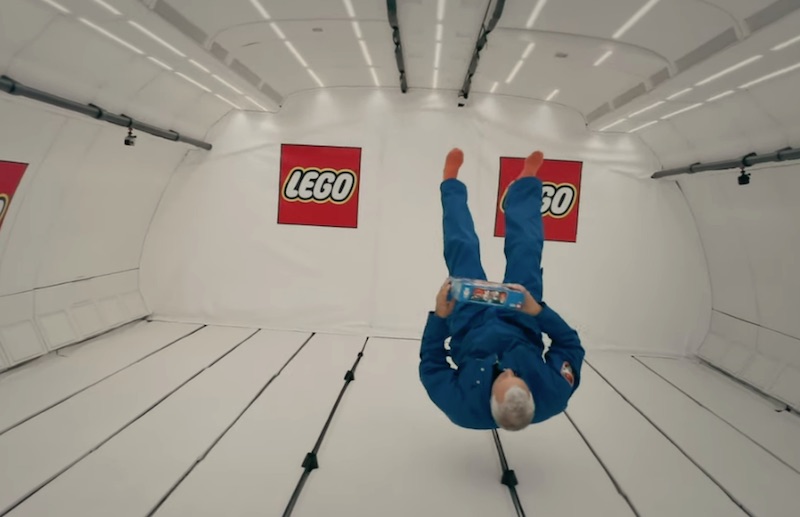 Unboxing & Building LEGO Sets in Zero Gravity!