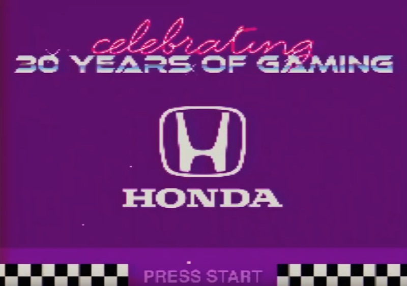 Celebrate 30 years of gaming with Honda